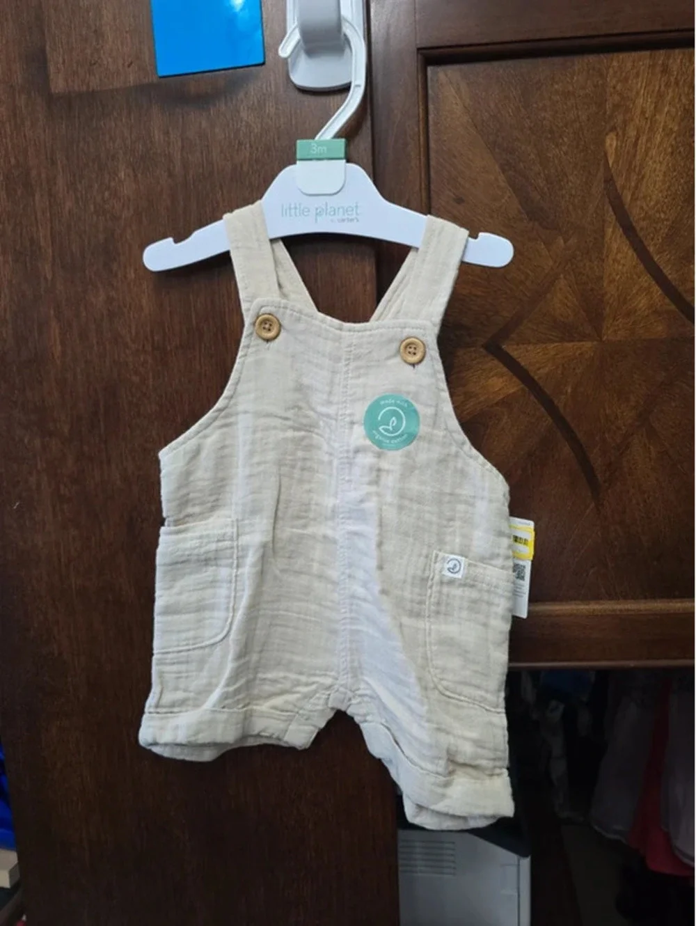 3m brand new overall romper, little planet by carter's item, 257G5